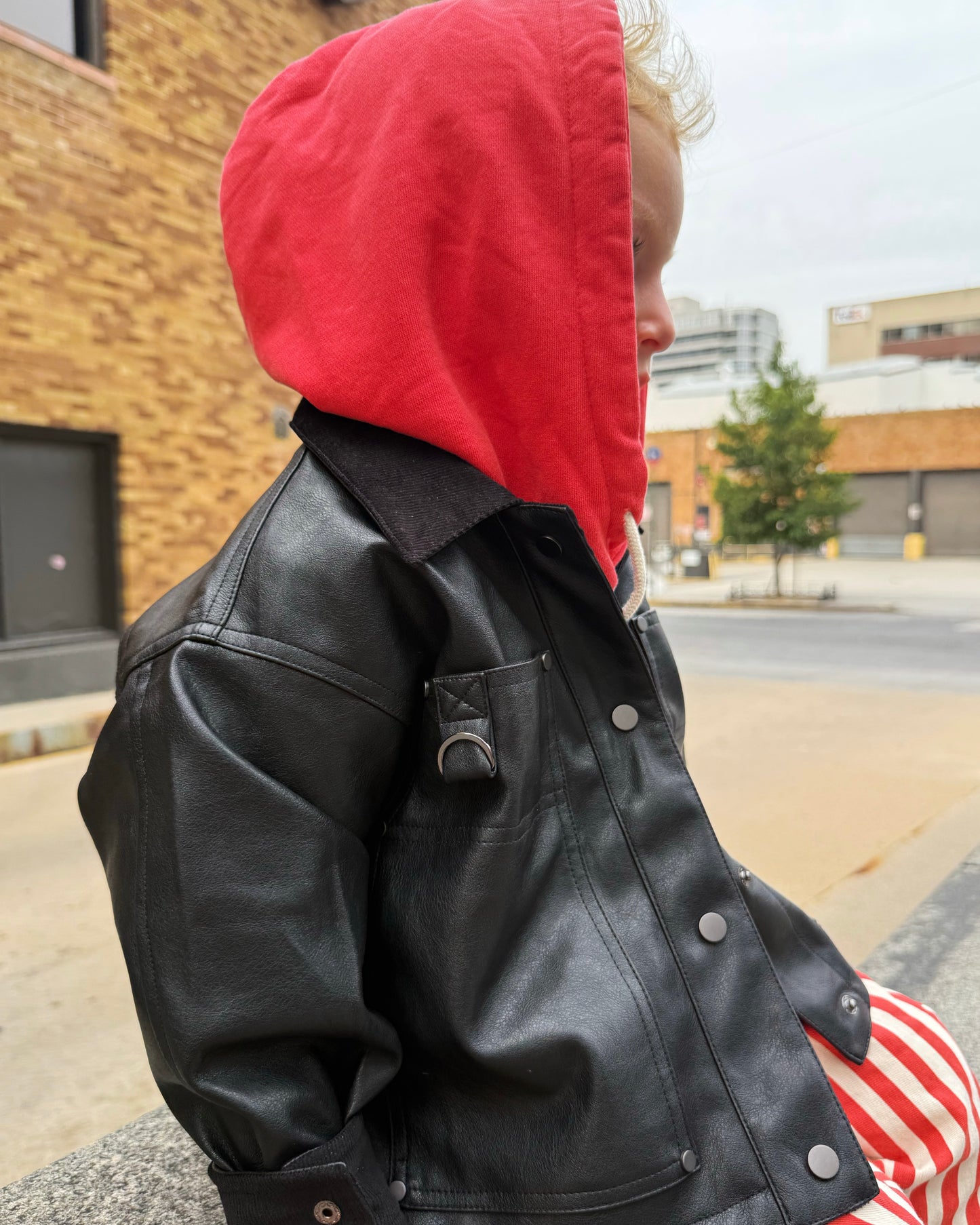I’m Tough Jacket – Mini Leather