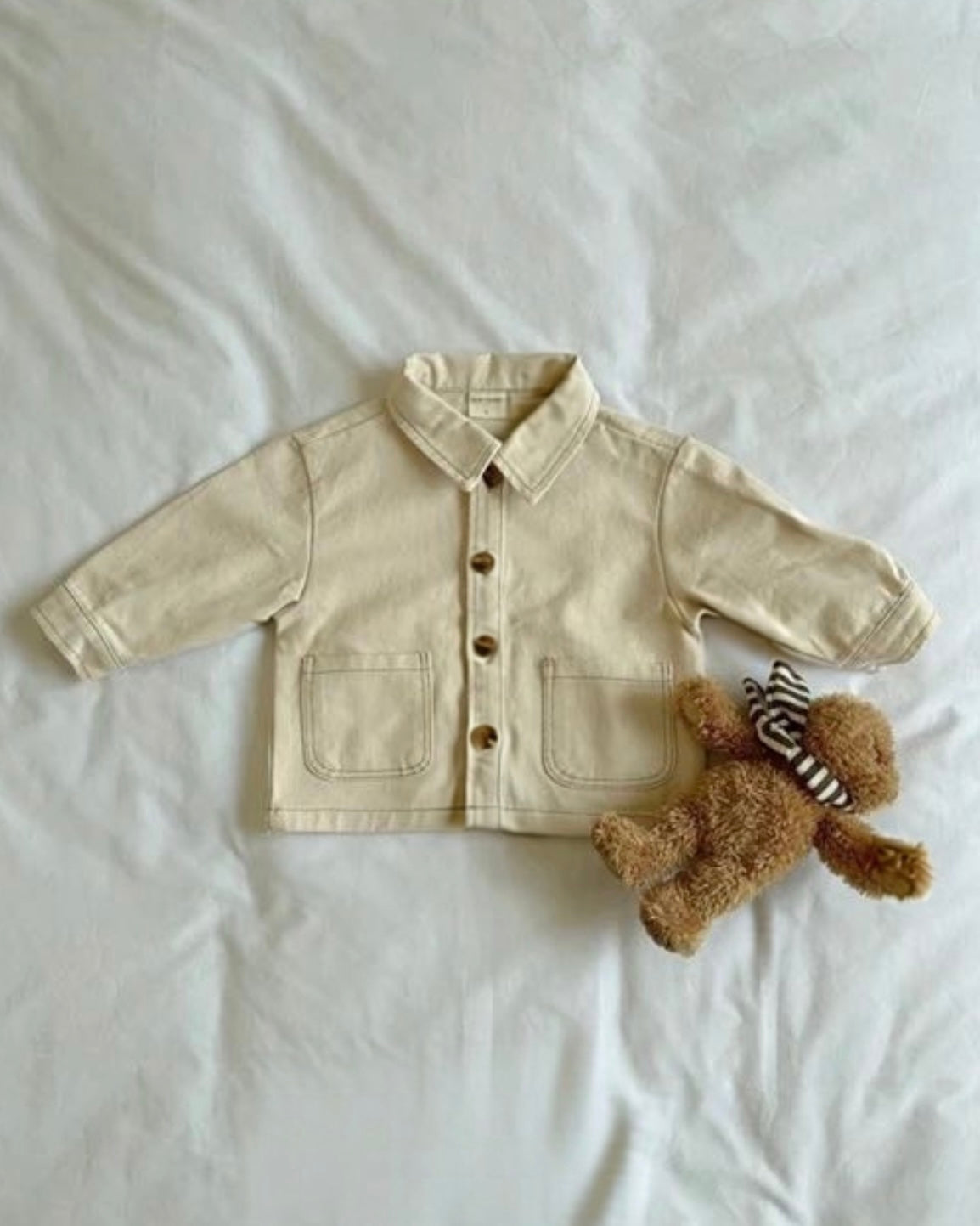 Mini Artist Jacket – Cream