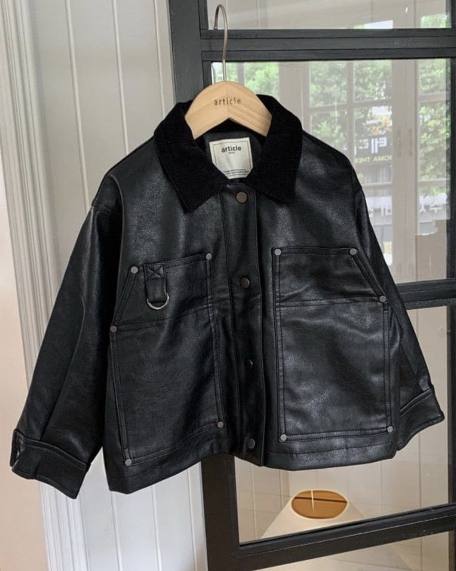 I’m Tough Jacket – Mini Leather