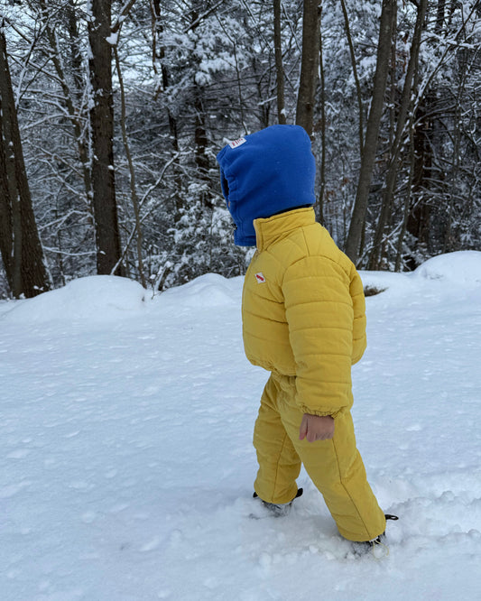 Banana Padded Jacket — Yellow