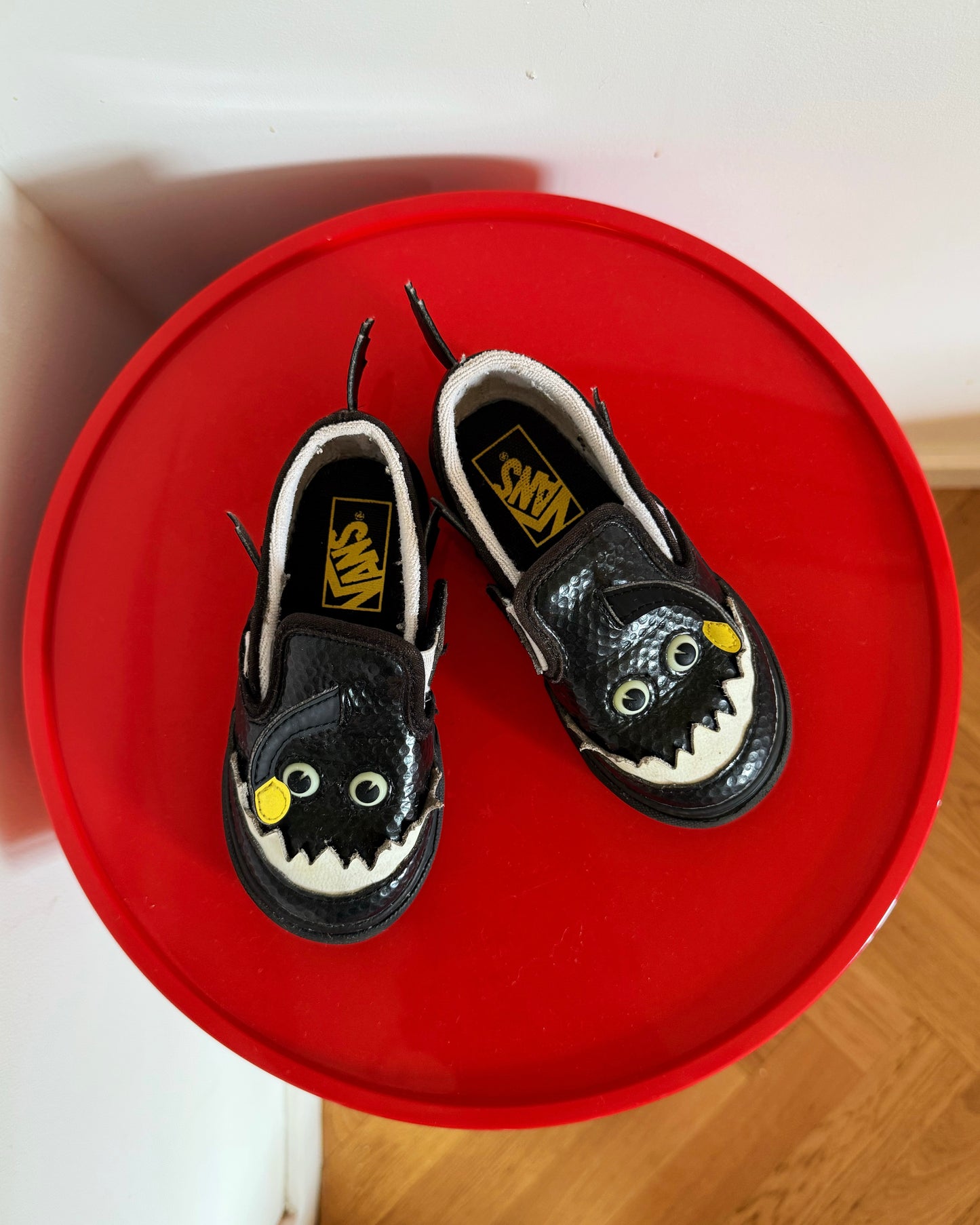 Thrifted Anglerfish Vans