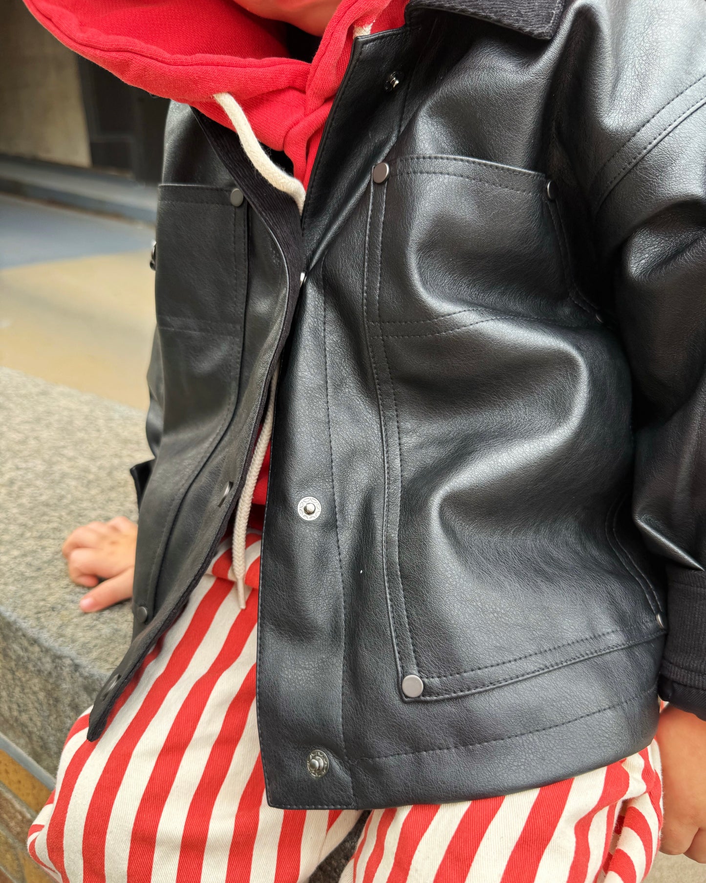 I’m Tough Jacket – Mini Leather