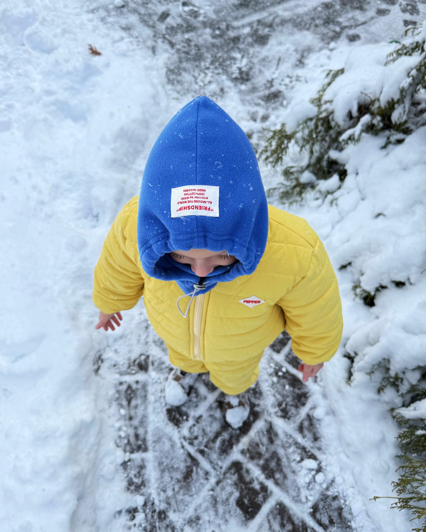 Matching Balaclava — Blue & Brown