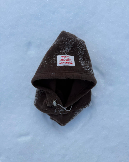 Matching Balaclava — Blue & Brown