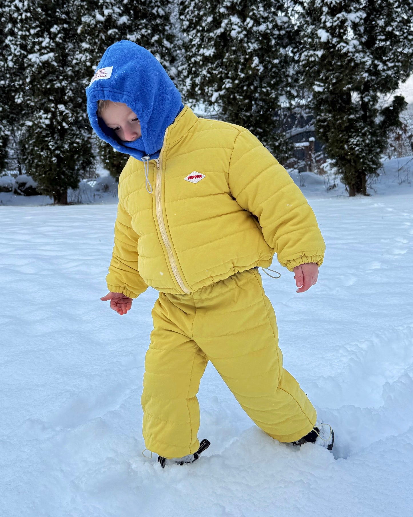 Padded Pants – Yellow