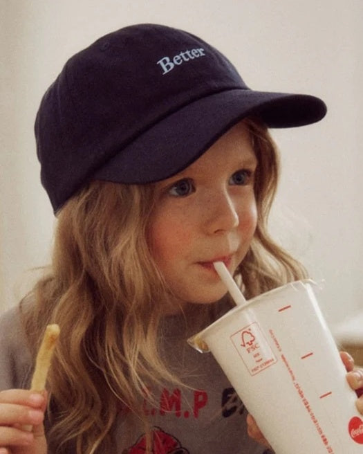 Better Embroidered Baseball Cap – Navy
