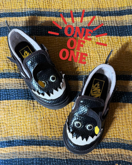 Thrifted Anglerfish Vans